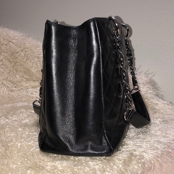 CHANEL GST BLACK CAVIAR LEATHER - Picture 5 of 8